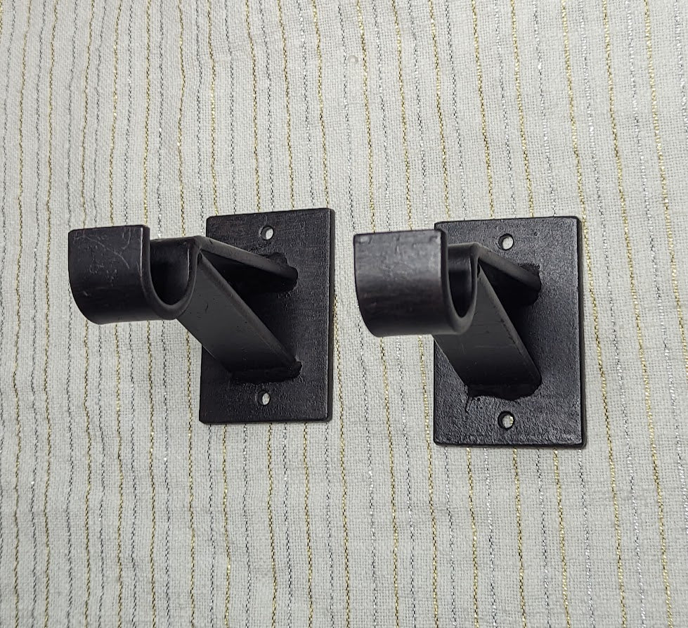 Drapery rod Heavy Duty Brackets 1-pair