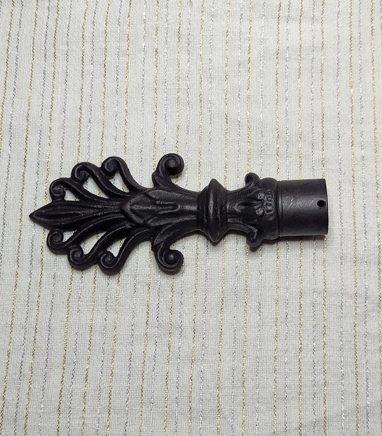 Finials Handcrafted French Design finials, Cast Iron spear finials, An ...